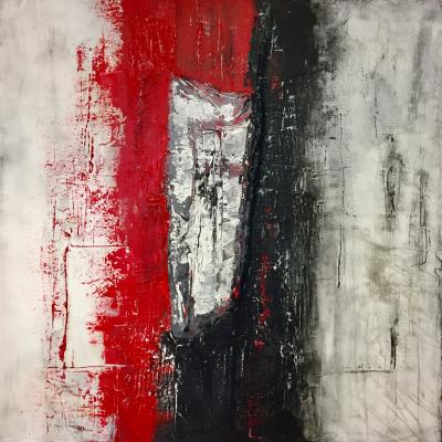 Werk 24 Acryl auf Leinwand 100x100cm