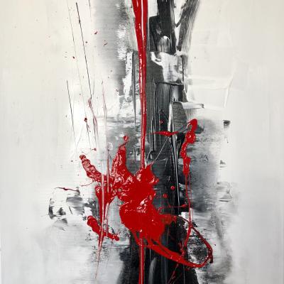Werk 30 Acryl auf Leinwand 60x80cm