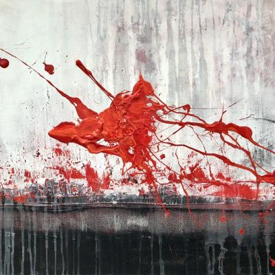 Werk 33 Acryl auf Leinwand 60x80cm
