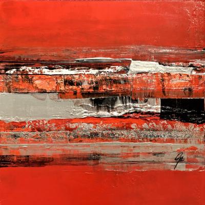 Werk 44 Acryl auf Leinwand 80x80cm