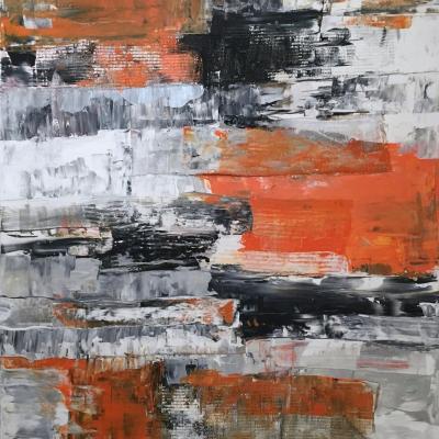 Werk 20 Acryl auf Leinwand 100x150cm