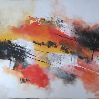 Werk12 Acryl auf Leinwand 100x150cm