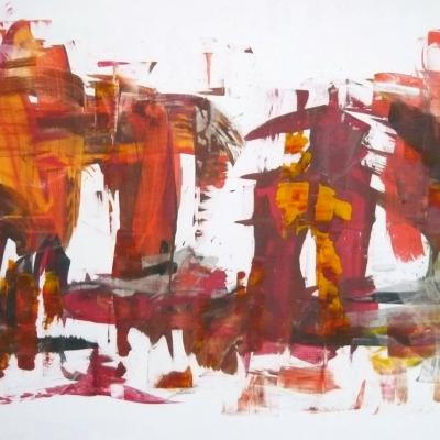 Werk18 Acryl auf Leinwand 100x150cm