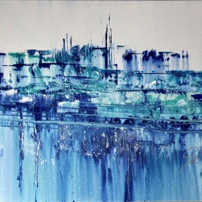 Werk 16 Acryl auf Leinwand 60x80cm
