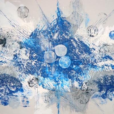 Werk10 Acryl auf Leinwand 100x150cm